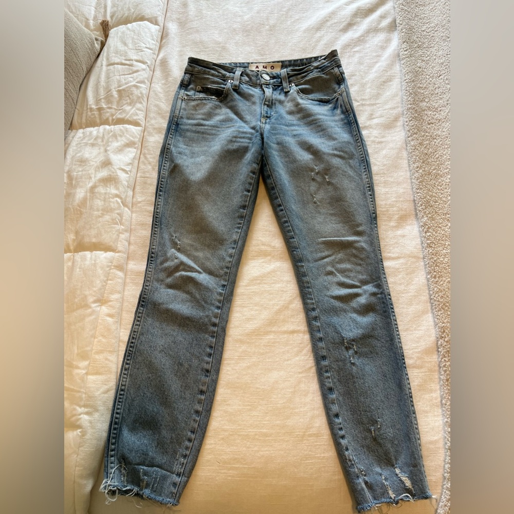 AMO Stix Crop Jeans- size 25